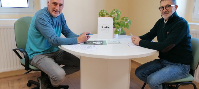 Cambio de presidencia de la Mancomunidad Andia